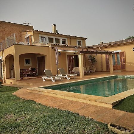 Finca rústica con piscina Cas Padrins de Campos Campos (Mallorca) Exterior foto