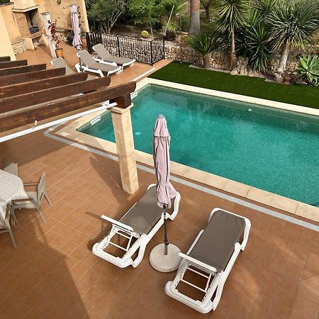 Finca rústica con piscina Cas Padrins de Campos Campos (Mallorca) Exterior foto