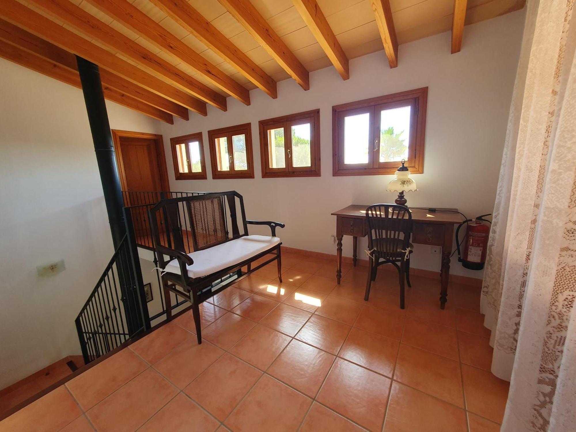 Finca rústica con piscina Cas Padrins de Campos Campos (Mallorca) Exterior foto