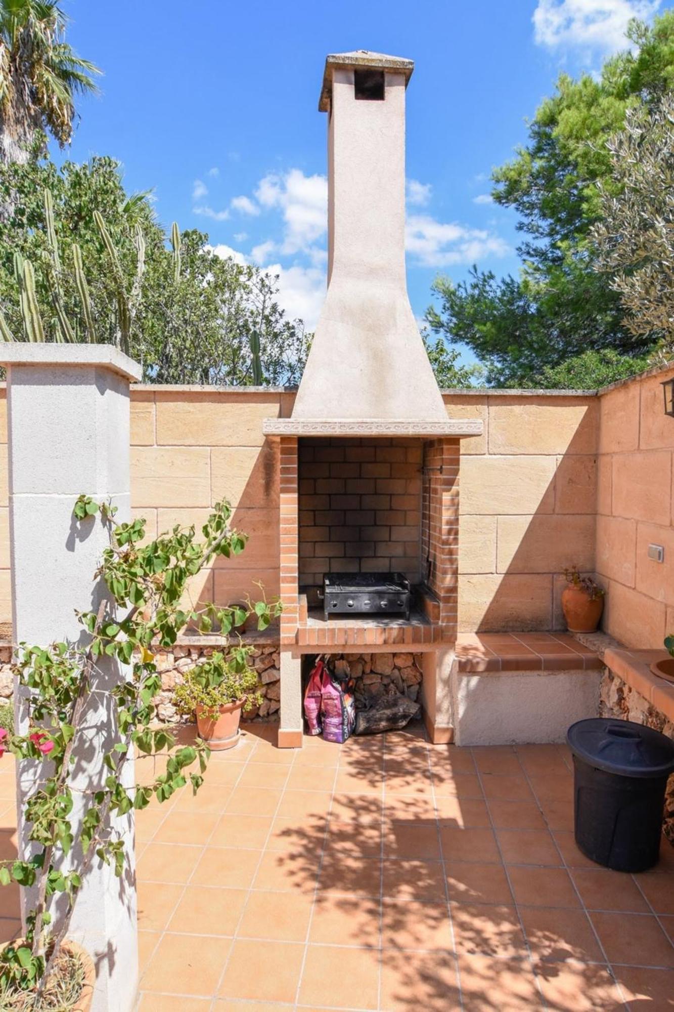 Finca rústica con piscina Cas Padrins de Campos Campos (Mallorca) Exterior foto