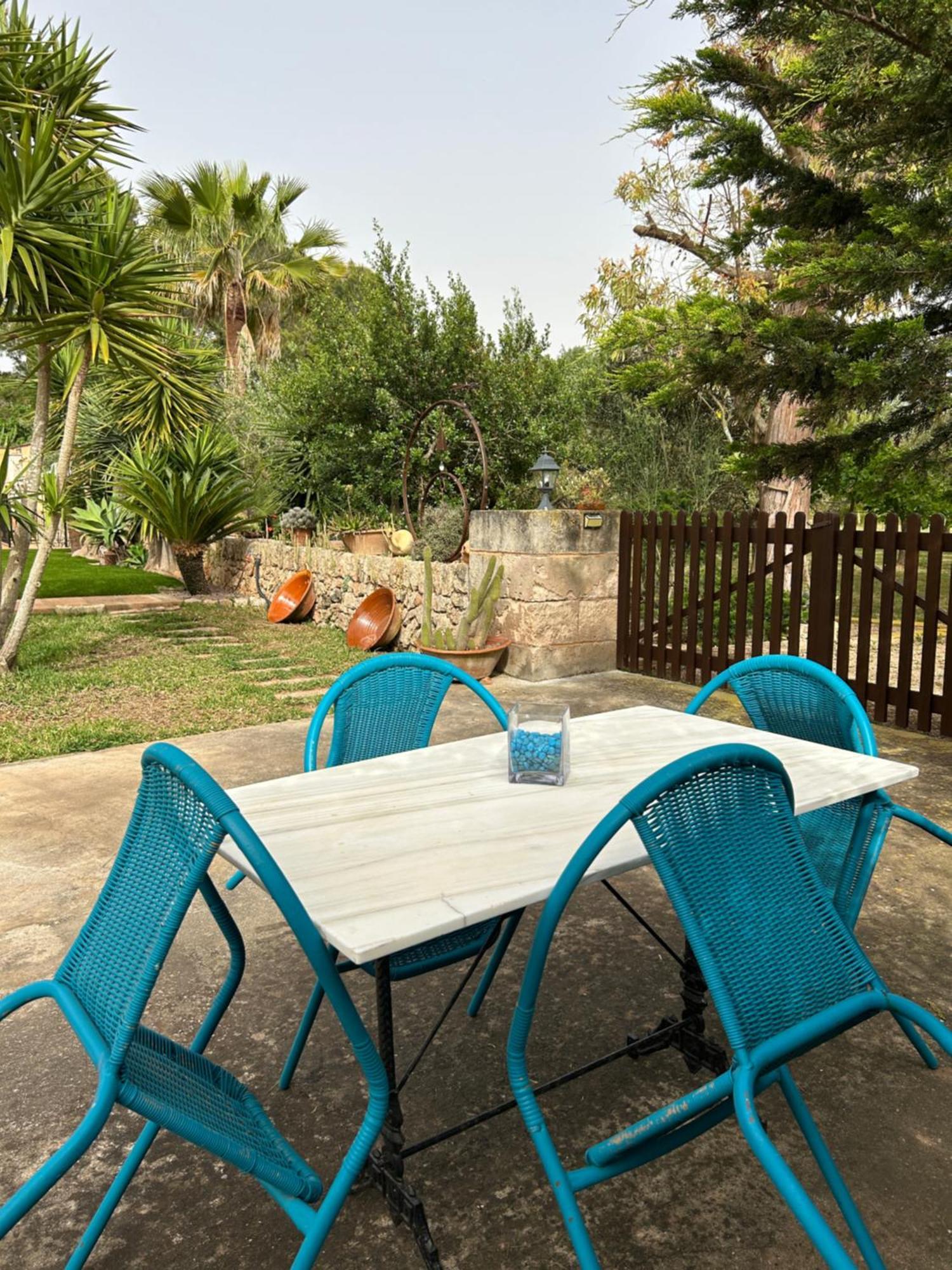 Finca rústica con piscina Cas Padrins de Campos Campos (Mallorca) Exterior foto